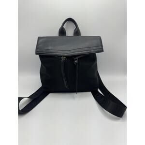 Botkier New York Mini Trigger Backpack, Black Nylon, GUC